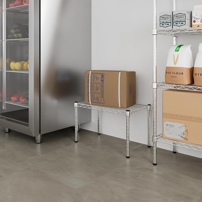 14" Deep x 24" Wide x 14" Height Wire Shelving Kit | 1-Tier | NSF Commercial - Image 6