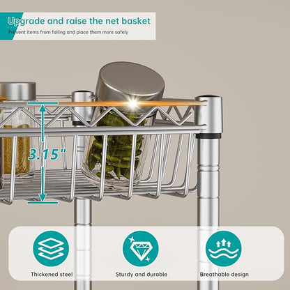 SINGAYE Shelf Storage Wire Shelving：Shelves Rack Standing Units - Image 5