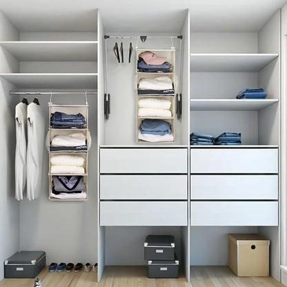 MAX Houser 4 Tier Shelf Hanging Closet Organizer, Closet Hanging Shelf - Image 6