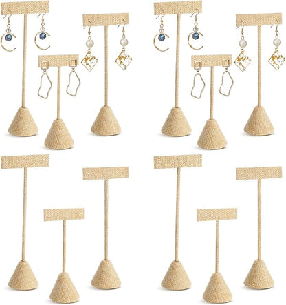 Marsui 12 Pcs Earring Display Set Earring T Bar Display Earring Holders by Marsui