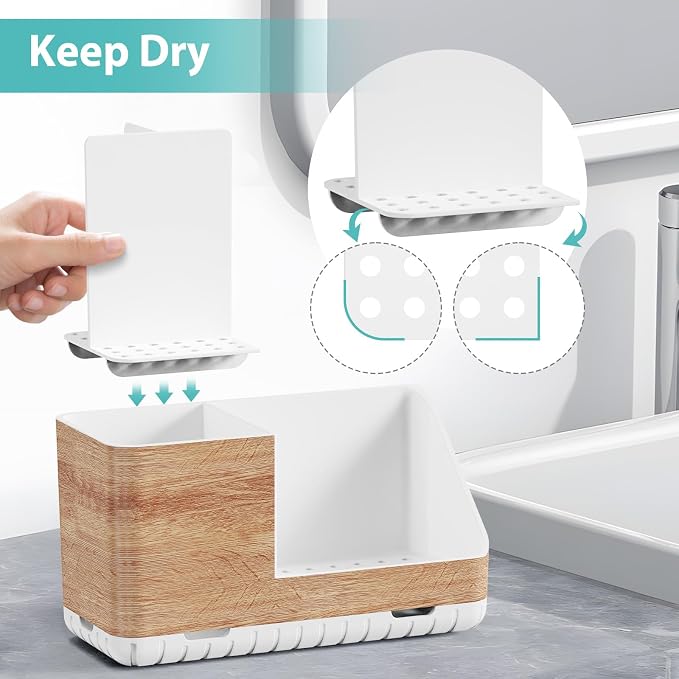 Toothbrush Holders for Bathrooms Countertop Organizer and Storage, Kids - Image 4