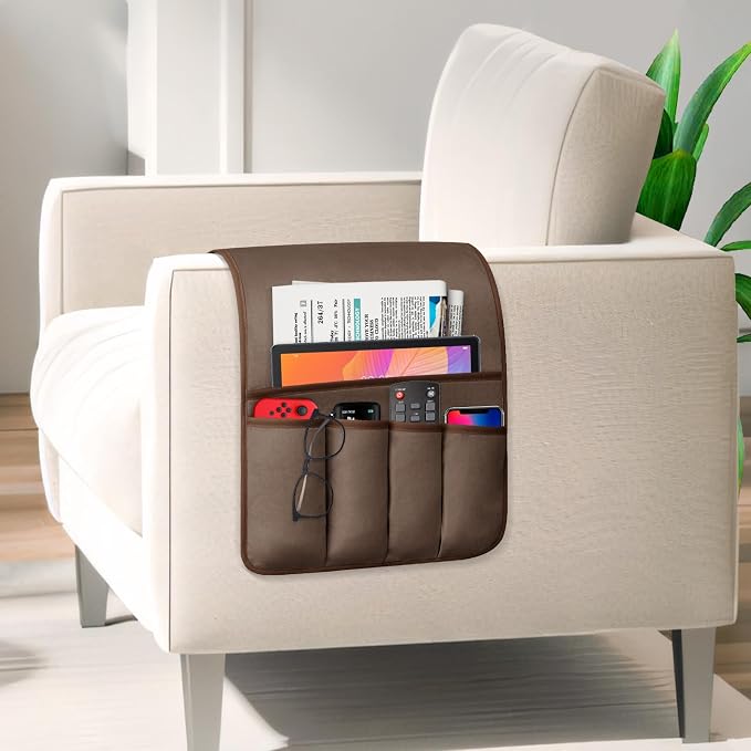Remote Control Holder for Armchair, Couch Caddy Organizer TV Remote Holder for - Image 2