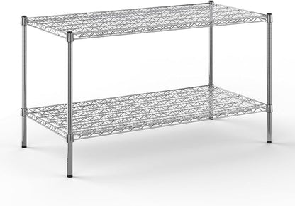 24" Deep x 48" Wide x 27" Height Wire Shelving Kit | 2-Tier | NSF Commercial by Regal+Altair