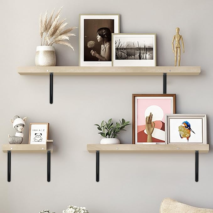 20 Pack L22 x H 12" Black Heavy Duty Shelf Brackets - Image 7