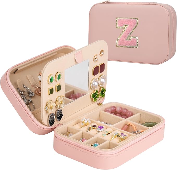 TopPerfekt Travel Jewelry Case Travel Jewelry Box by TopPerfekt