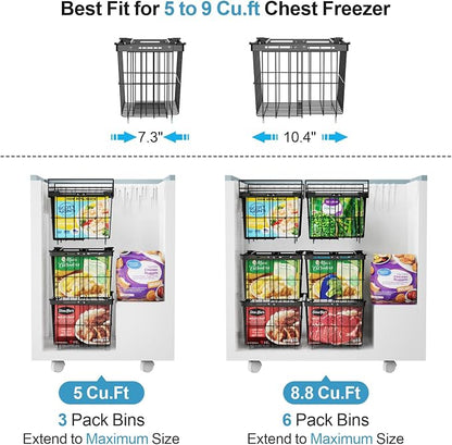 iSPECLE Freezer Organizer Bins - Image 2