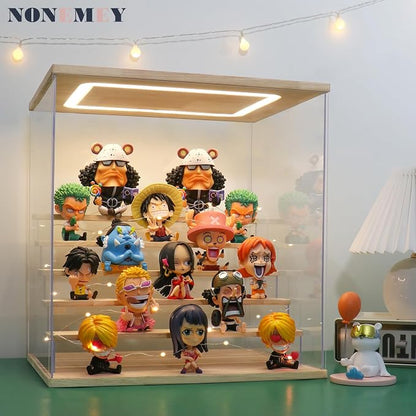 NONEMEY Clear Acrylic Display Case Stand - Image 3