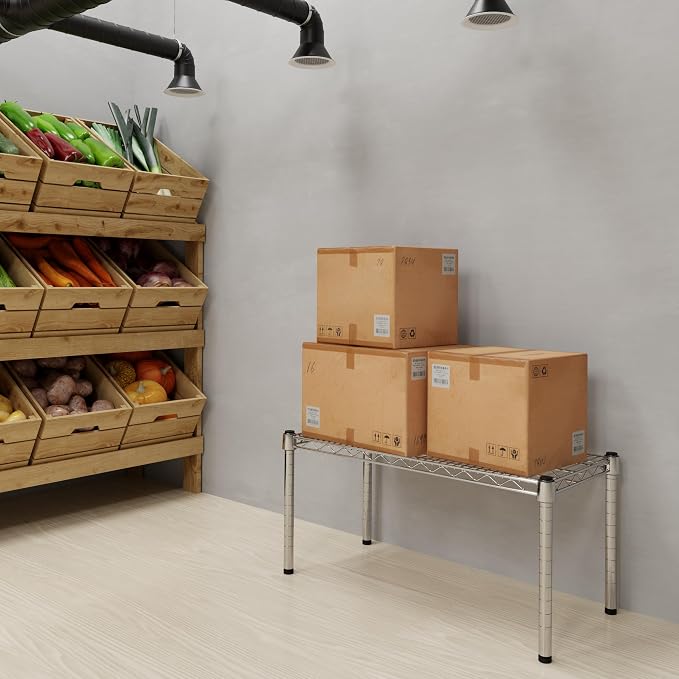 14" Deep x 30" Wide x 14" Height Wire Shelving Kit | 1-Tier | NSF Commercial - Image 8