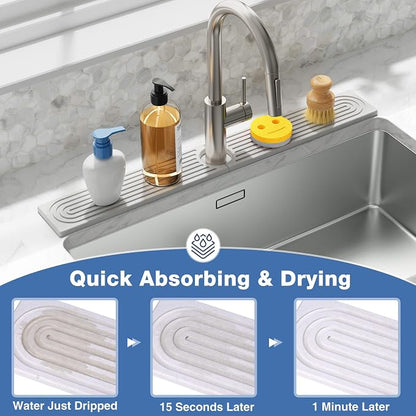 DK177 Faucet Mat for Kitchen Sink - Image 4