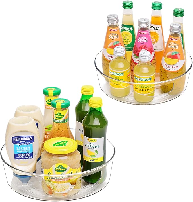 GUZON 2 Pack Lazy Susan Turntable by Guzon