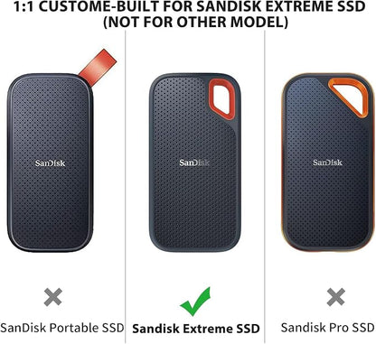 Hard Case for SanDisk Extreme Portable SSD 500GB 1TB 2TB 4TB 8TB External Solid - Image 7