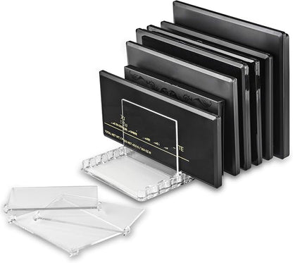 byAlegory Acrylic Makeup Eyeshadow Palette Organizer W/ Removable Dividers | 10 - Image 3