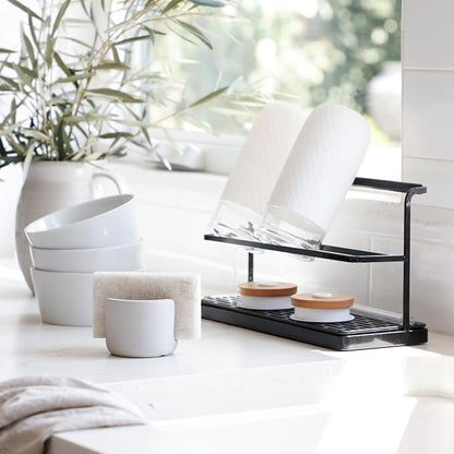 Selegna Diatomite Stone Sponge Caddy – Quick Drying Diatomaceous Earth Sink - Image 5