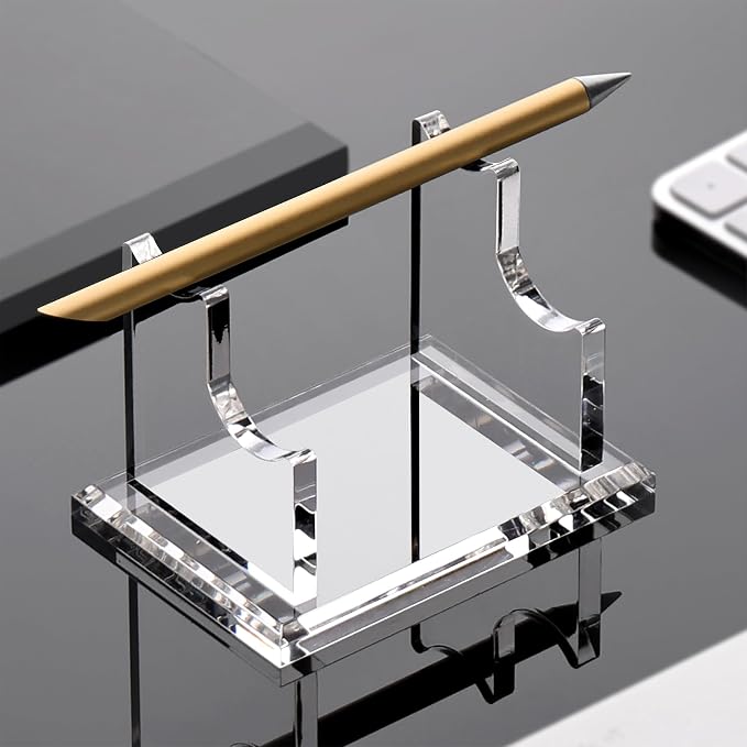 SANRUI 2 Tier Acrylic Pen Holder Display Stand, Fountain Pen Pencil Makeup - Image 8