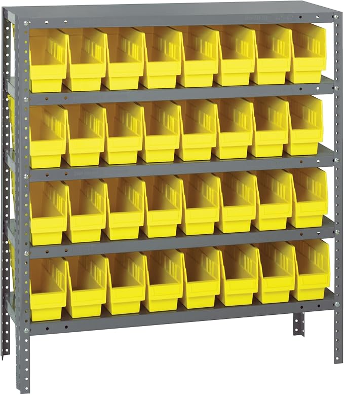 Quantum Storage Systems 1239-201YL Store More Steel Shelving Unit by QuantumStorageSystems