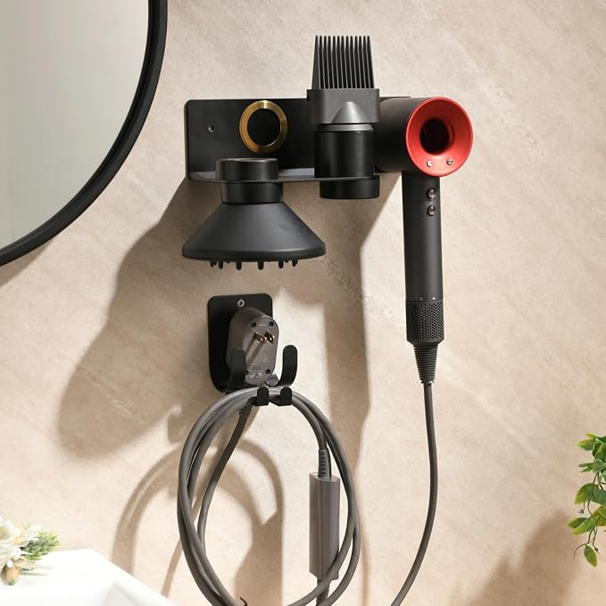 Hair Dryer Holder Wall Mount for Dyson Supersonic Airwrap Hair Dryer, Wall - Image 8