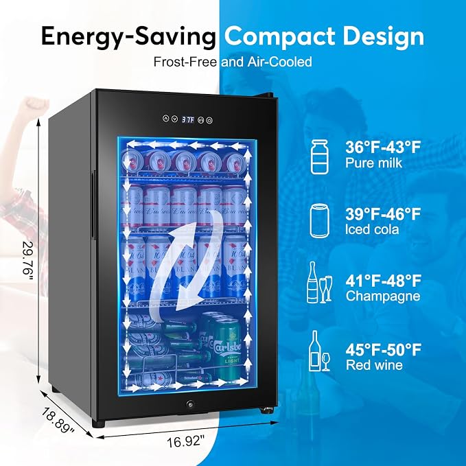 Beverage Refrigerator 17 inch Wide - Image 6
