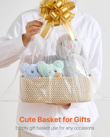 Small Woven Basket, Storage Basket - Image 7