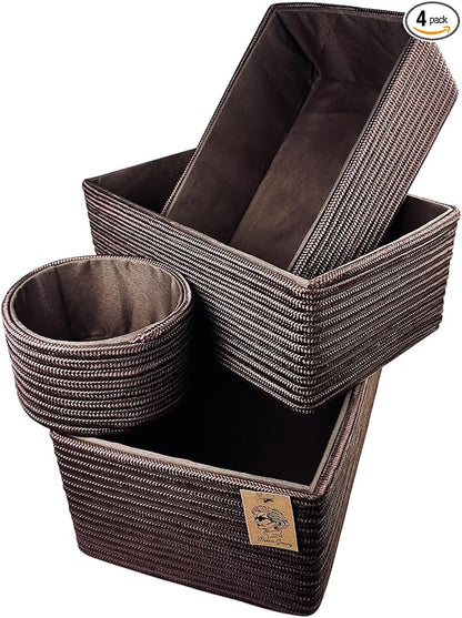 MODERN GRANNY Fashion Decor Vanity Box, Stackable Boxes Decoratives by ModernGranny