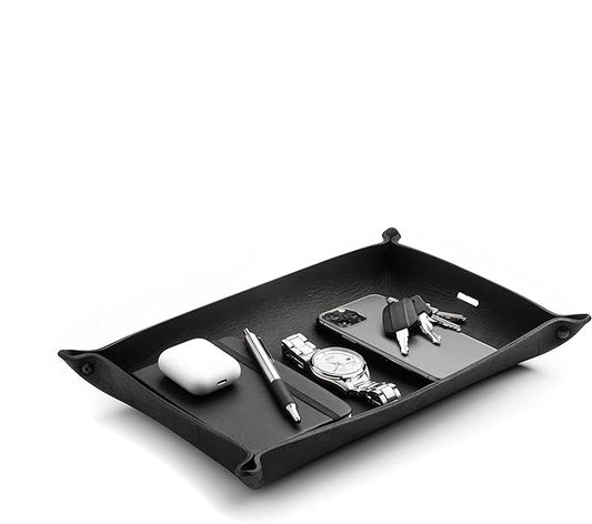 Main Street Forge Leather Valet Tray by MainStreetForge