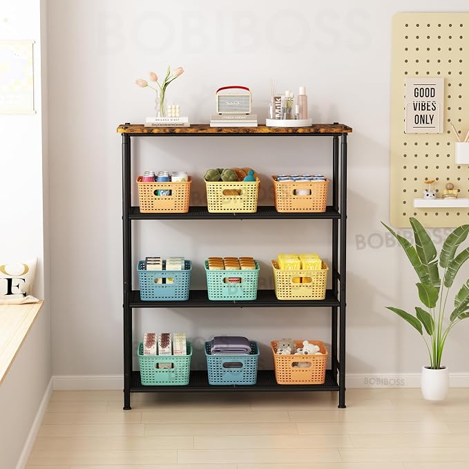 Colorful Plastic Storage Baskets - Image 4