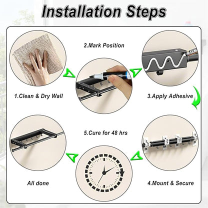 2 Pcs Clothes Drying Rack, Laundry Drying Rack - Image 5