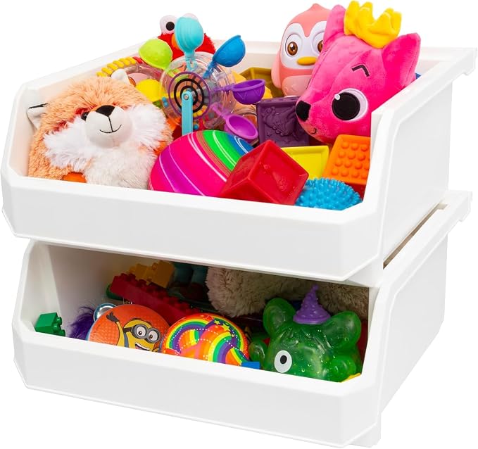 Plastic Containers for Organizing and Storage Bins for Closet, Garage or Pantry - Image 6