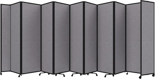 Versare Room Divider 360 Portable Wall Partition | Folding Panels | Large by VERSARE