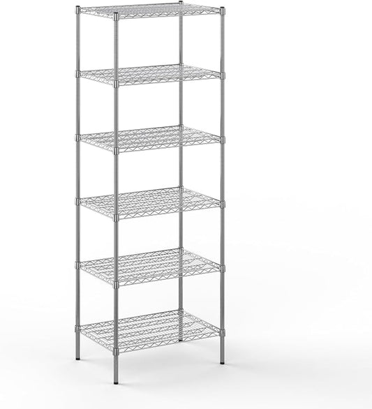 21" Deep x 30" Wide x 86" Height Wire Shelving Kit | 6-Tier | NSF Commercial by Regal+Altair