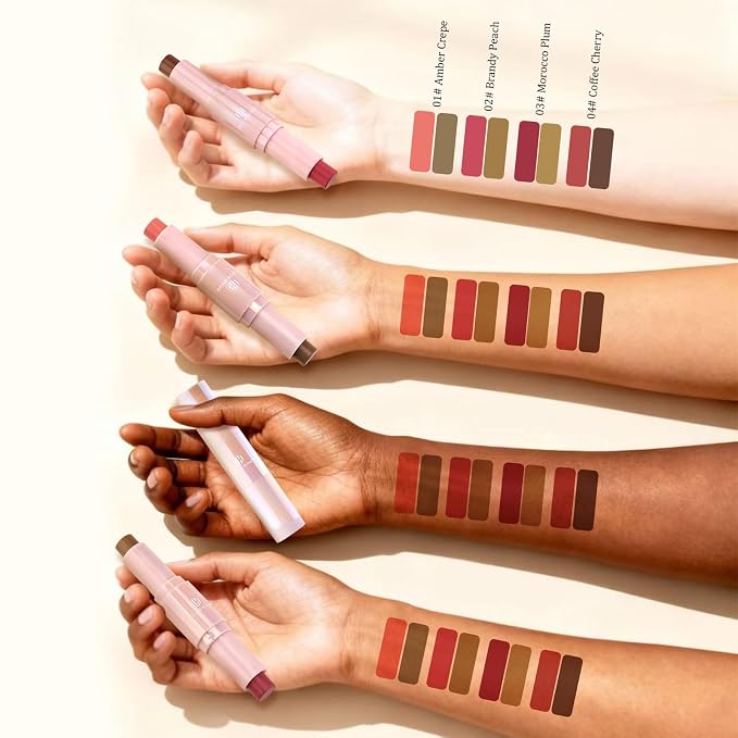 Color Nymph Blush Contour Stick, Double-end Cream Blush & Contour Makeup Stick - Image 7