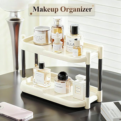 MARTY Bathroom Counter Organizer 2 Tier Makeup Organizer Countertop - Image 5