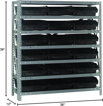 Quantum Storage Systems 1239-109BK Steel Shelving Unit - Image 2