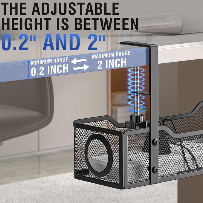 Under Desk Cable Management Tray - Image 2