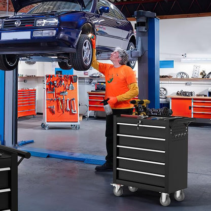 5-Drawer Tool Chest, Rolling Tool Cart - Image 2