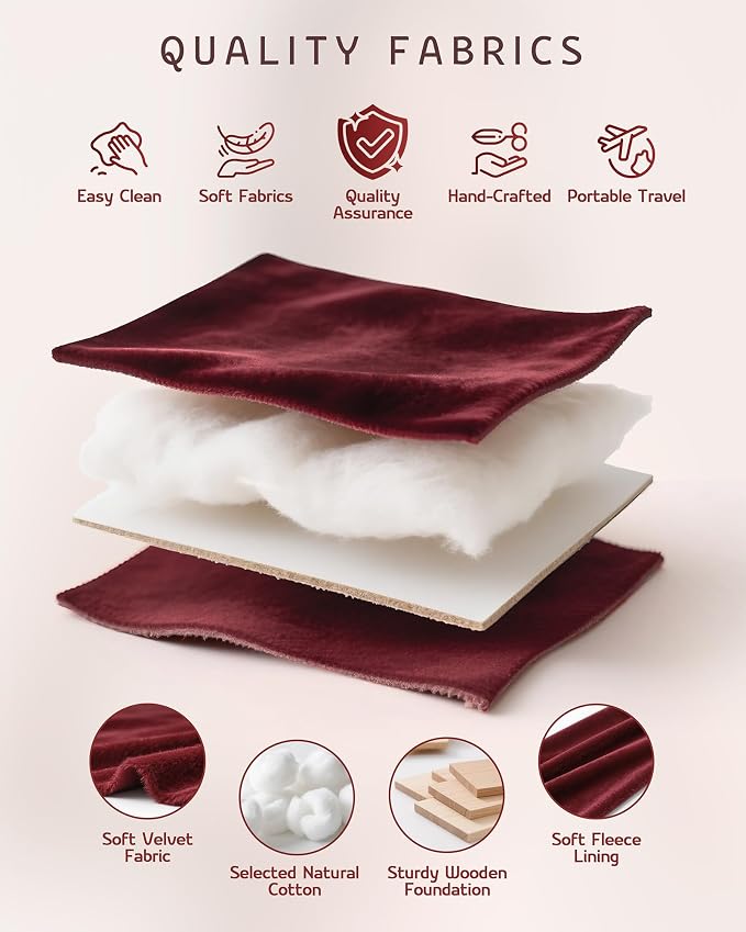 VELORIA Jewelry Box, Premium Velvet Travel Jewelry Organizers And Storage - Image 6