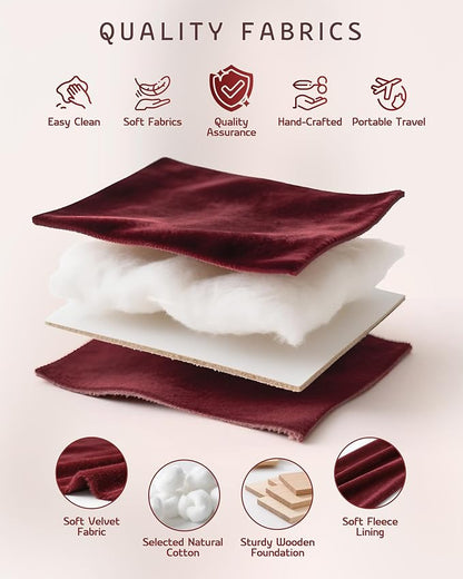 VELORIA Jewelry Box, Premium Velvet Travel Jewelry Organizers And Storage - Image 6