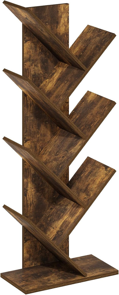 Furinno Tree Book Shelf, 7-Tier Bookshelf, Tree Bookcase - Image 4