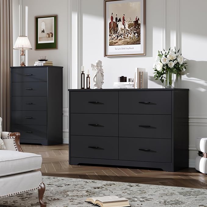 LIDYUK Dresser for Bedroom, Wood Dresser - Image 4