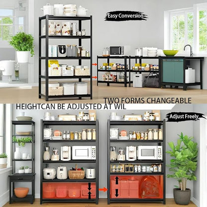 Standing Shelf Units Heavy Duty Storage Rack Industrial Wire Mesh Shelving - Image 6