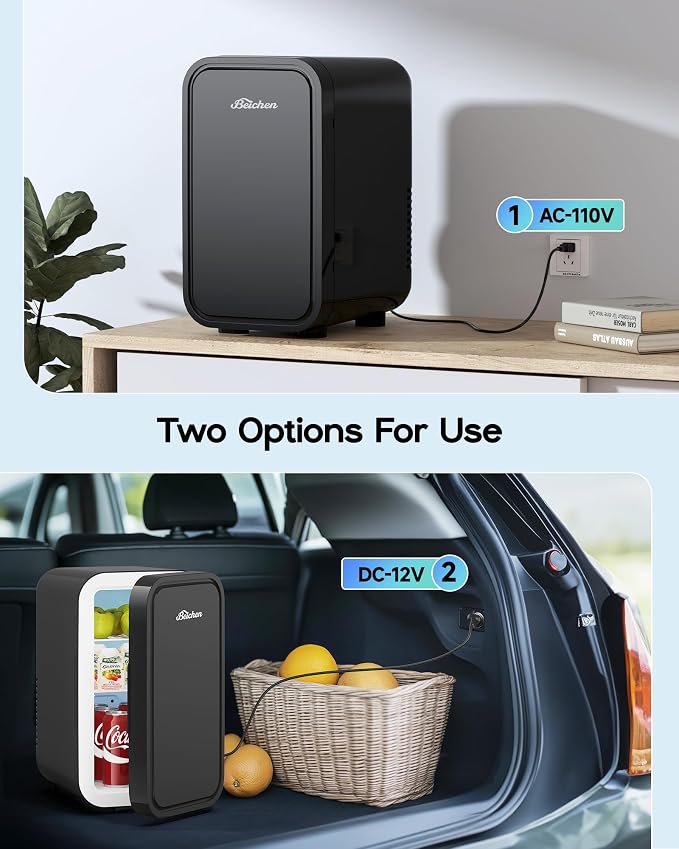Mini Fridge, 6 Liter / 8 Can Small Fridge - Image 6