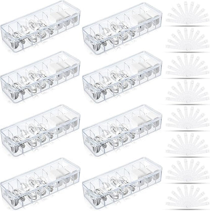 Tatuo 8 Pcs Cable Organizer Box by Tatuo