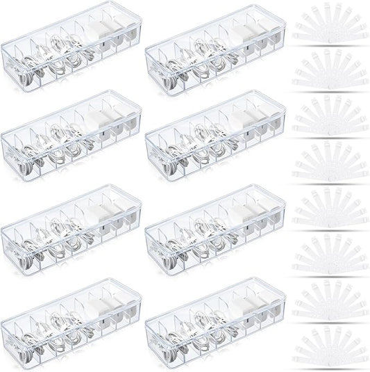 Tatuo 8 Pcs Cable Organizer Box by Tatuo