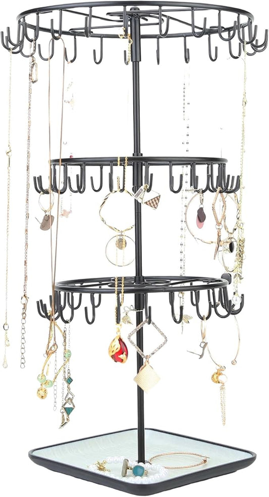 Multi-layer Jewelry Organizer Chic Box Metal Jewelry by Unknown