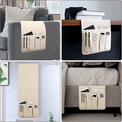 NB Sofa Armrest Organize remote holder bedside caddy organizer - Image 4