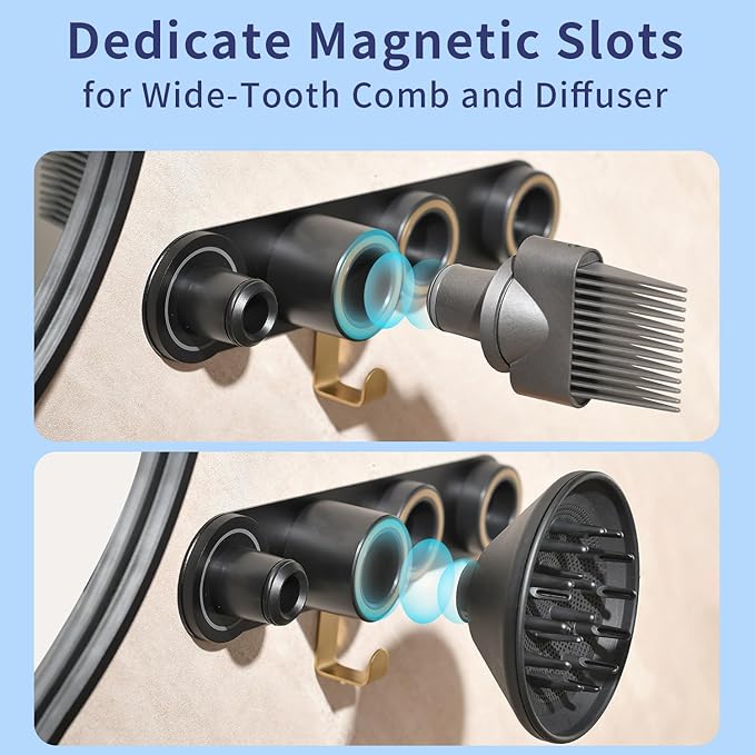 Dyson Hair Dryer Holder Wall Mount, Dyson Blow Dryer Holder - Image 4