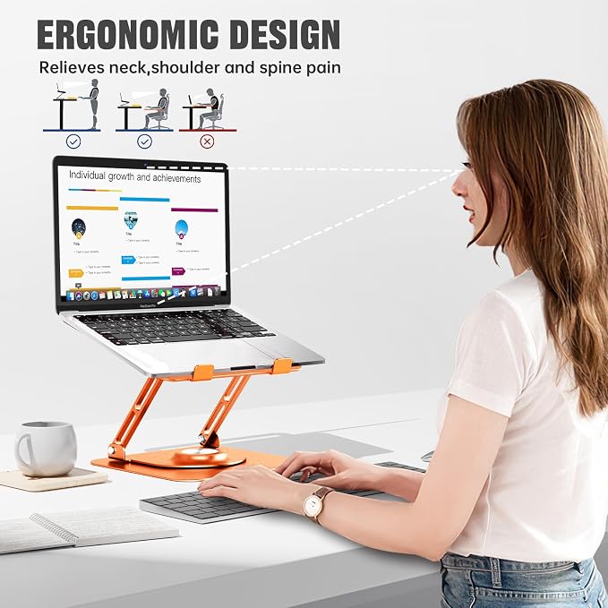 Laptop Stand for Desk, Adjustable Computer Stand - Image 6