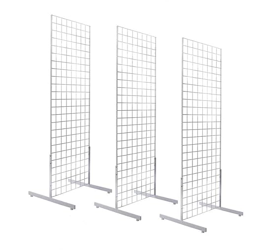 Only Hangers 2' x 6' Gridwall Panel Tower by Only+Hangers