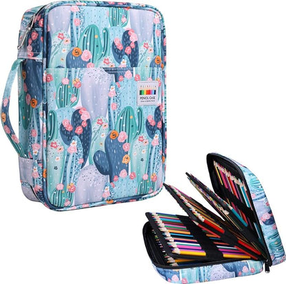 JAKAGO 220 Slots Colored Pencil Case Large Capacity Pen Holder by JAKAGO