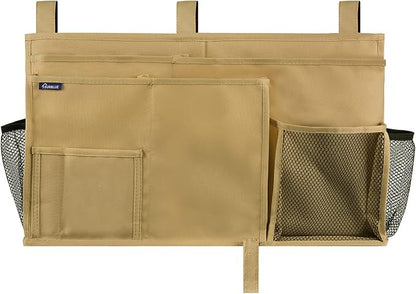 Surblue Bedside Caddy Hanging Bed Organizer Storage Bag Pocket - Image 3