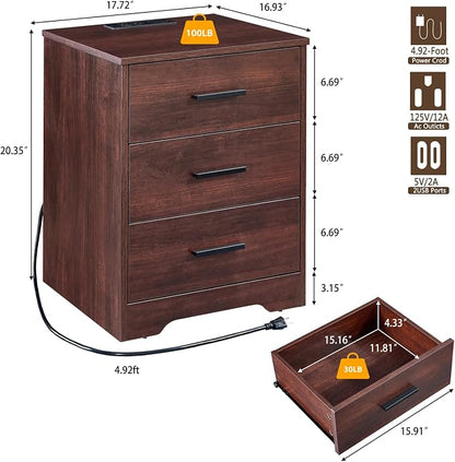 LIDYUK Dresser for Bedroom, Wood Dresser - Image 2